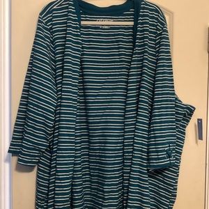 Woman’s Plus Open-front Cardigan